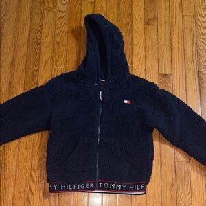 Tommy Hilfiger Navy Blue Fleece Sweatshirt